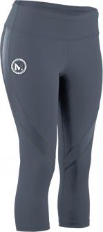 Augusta Action Color Block Capri Pant, Graphite /Graphite